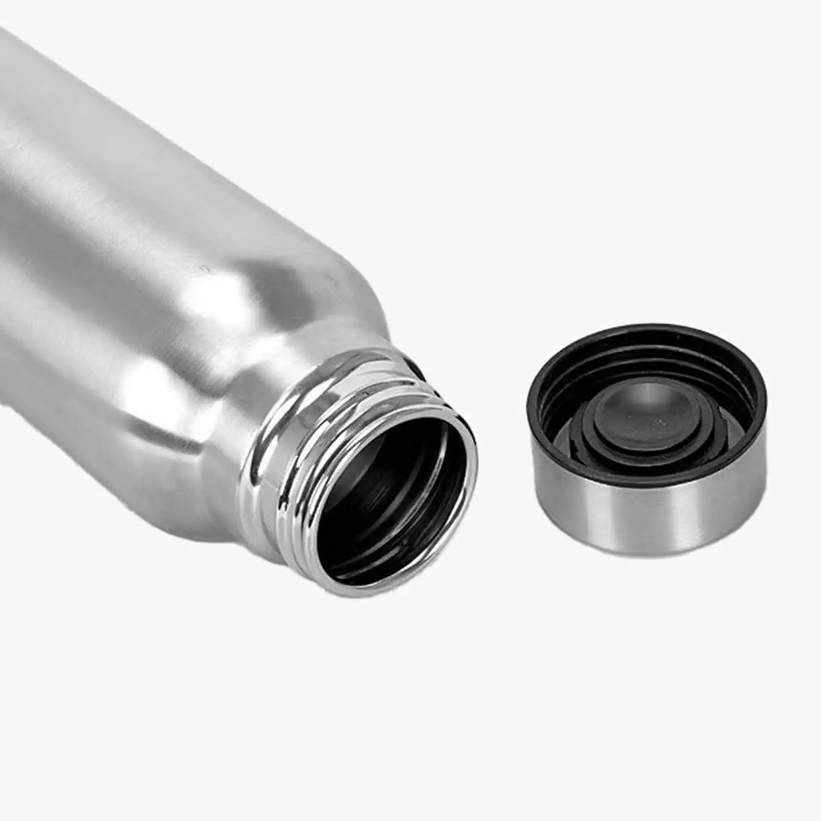 NEW Spill Proof Water Bottle 1L Leak-Proof Large Capacity Drinking Cup Stainless Steel Drinking Bottle For Men Women Adults