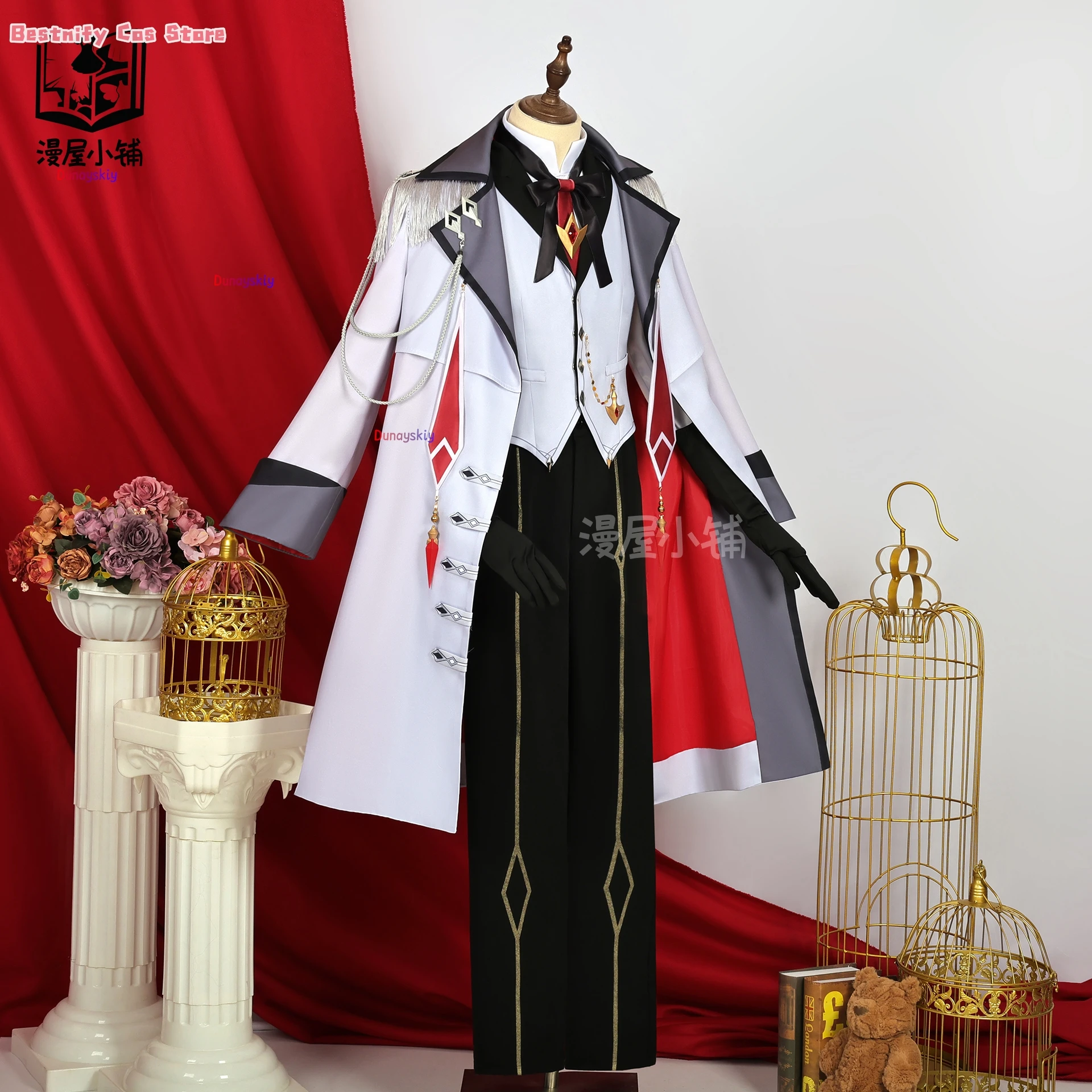 لعبة جينشين إمباكت تارتاليا أزياء تنكرية زي موحد شعر مستعار جديد للبشرة زي حفلة الهالوين ملابس مؤتمرات كوسفخе в상