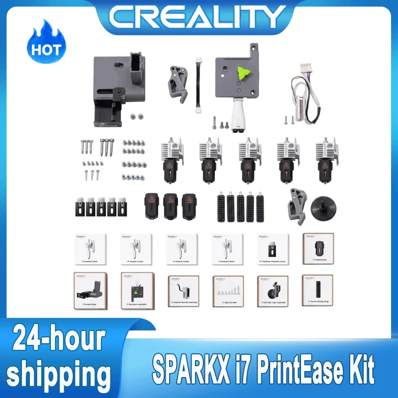 Creality Sparkx I7 Printease Kit 95% Pre-assemble Essential Parts, Unlock Multi-color Printing For Creality I7 3d Printer