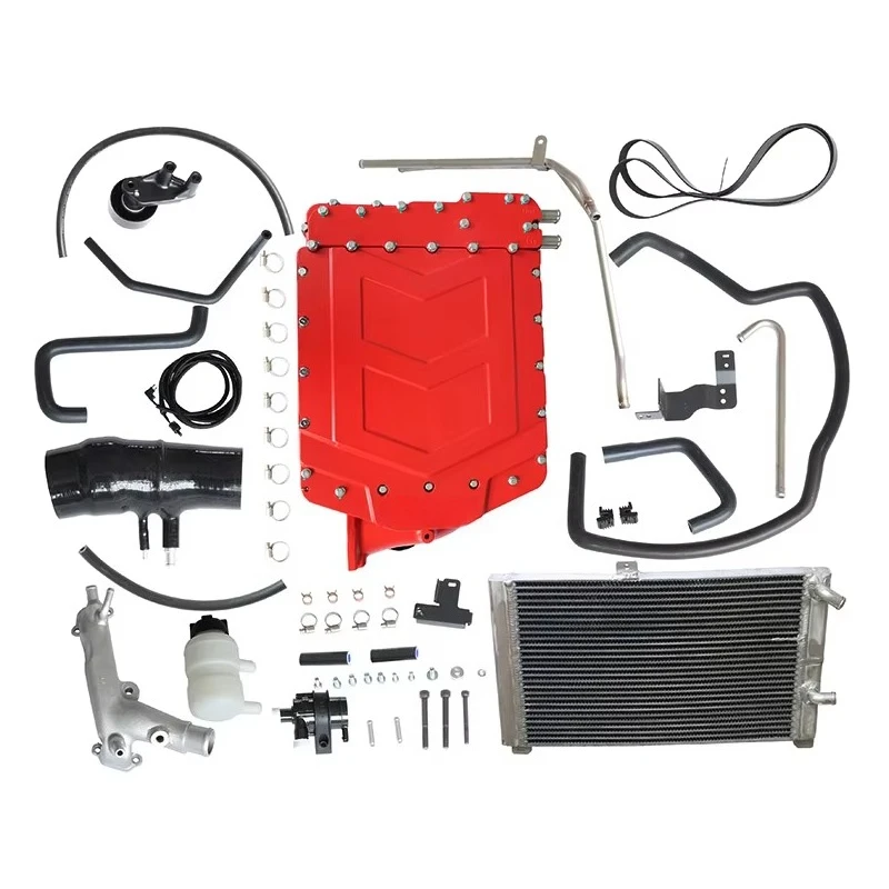 Good Quality 6 Cylinder Twin Screw Supercharger V8 Belt Driven Supercharger Kit for