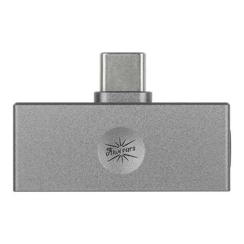 Imagen 2 del producto Linsoul Kiwi Ears Allegro Mini DAC portátil de alta fidelidad USB C a salida de 3,5/4,4 mm con amplificador HiFi de alta resolución de 32 bits/384 kHz