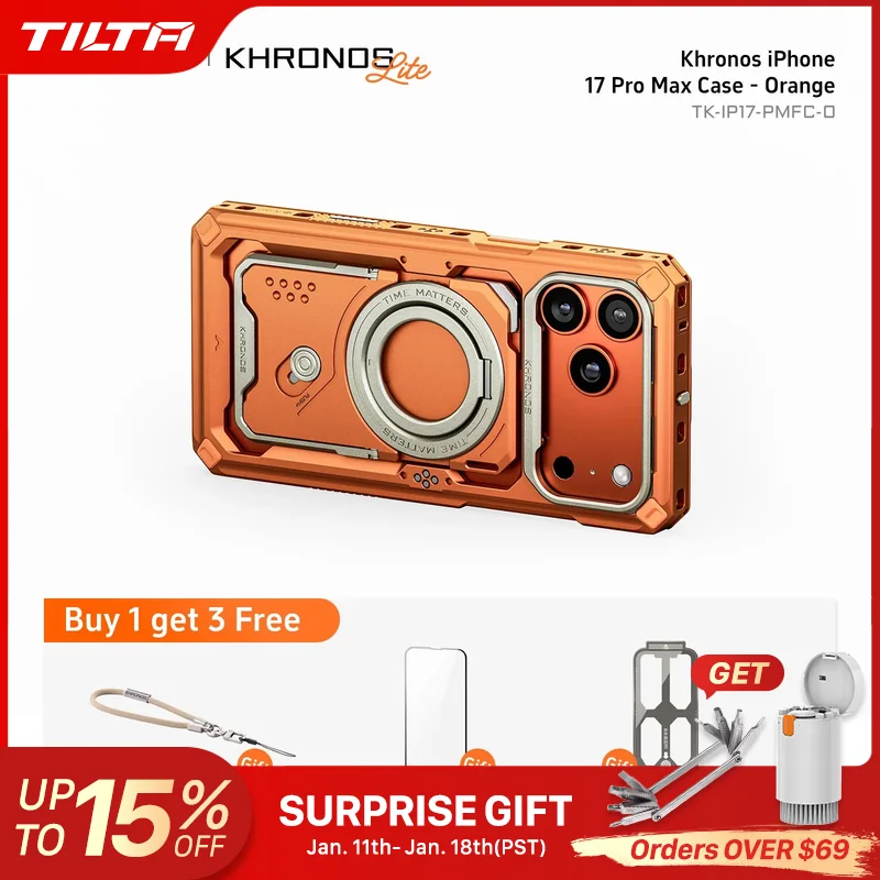 Test TILTA Khronos Classic 17 Pro/ Pro Max – Idealny kasek do iPhone 17 Pro Max