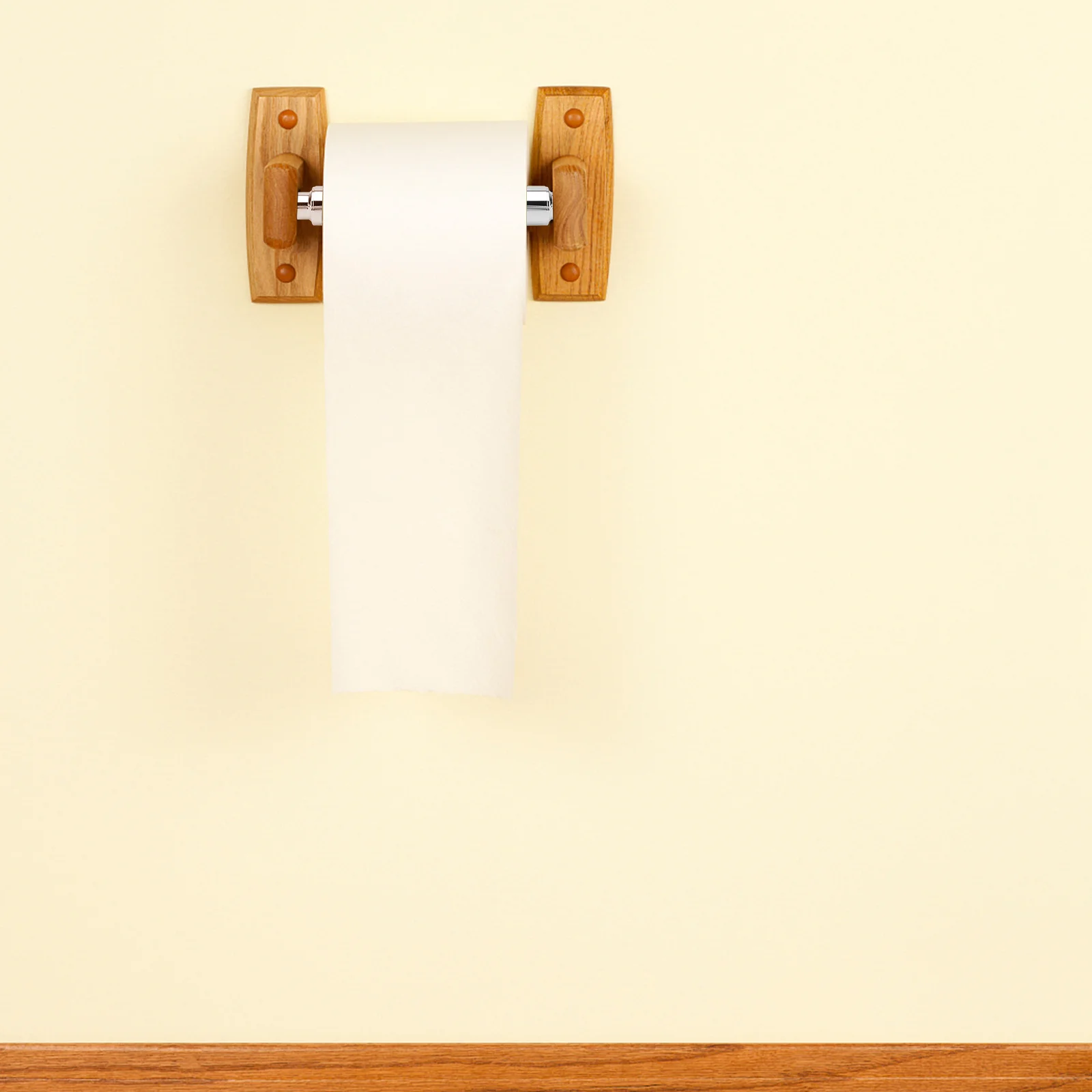 

2Pcs Toilet Paper Roller ABS Durable Flexible Stretchable Spring Coil Rod Paper Holder Bathroom Home Restaurant Hotel Tissue