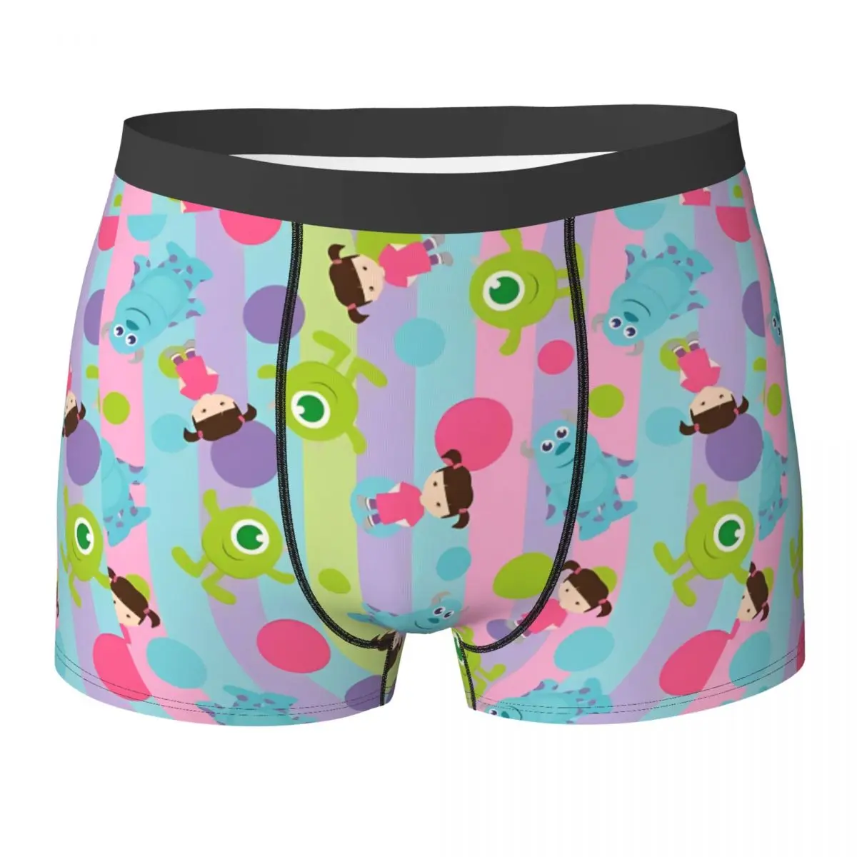 

Monsters Inc Sullivan Underwear Comfortable Underpants Custom Shorts Briefs For Male Pouch Plus Size Boxer Shorts