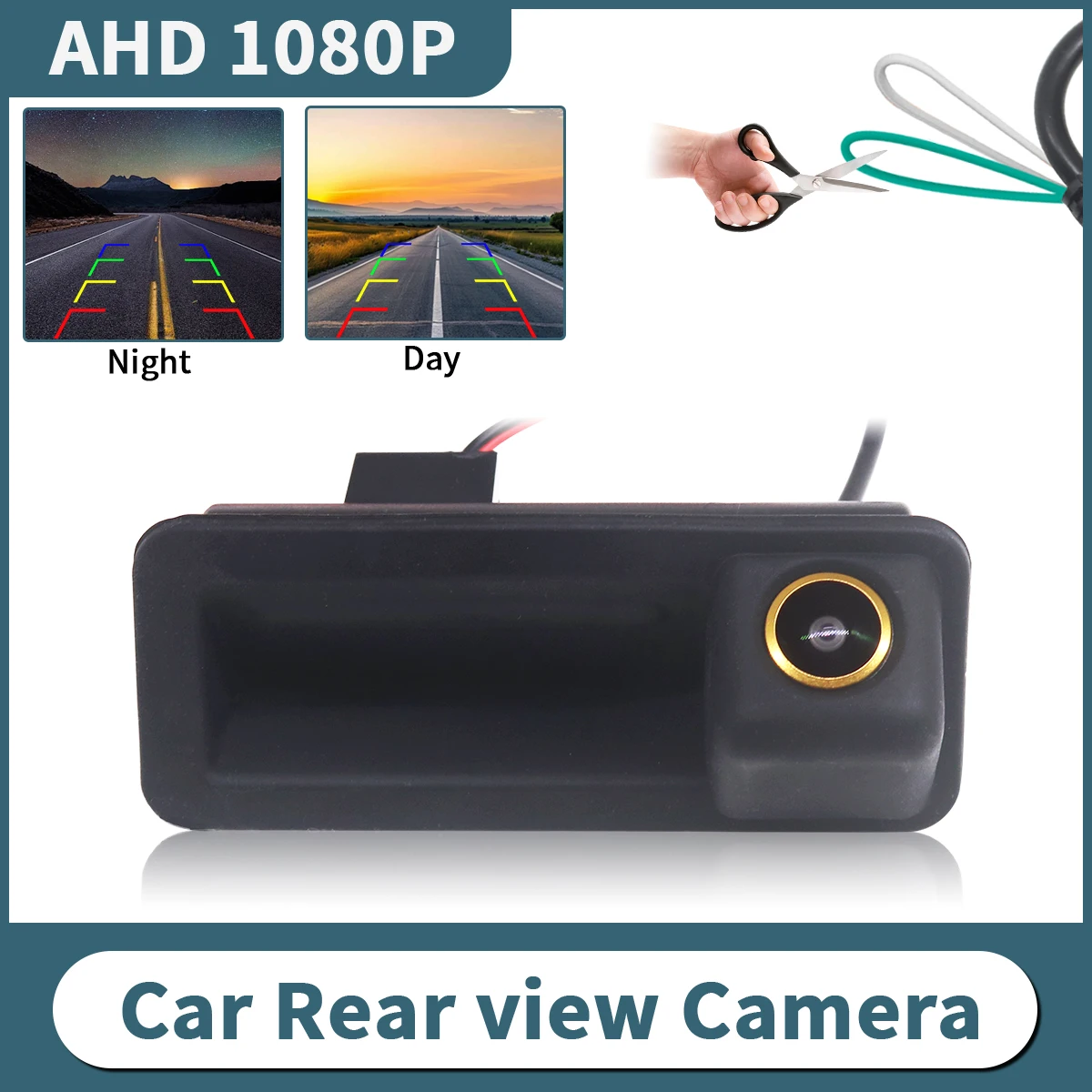 AHD 1080P 170° Vehicle Rear View Camera for Ford Focus 2 MK2 Mondeo MK4 S-Max C-Max Kuga MK1 Fiesta MK7 Rover Range Freelander 2