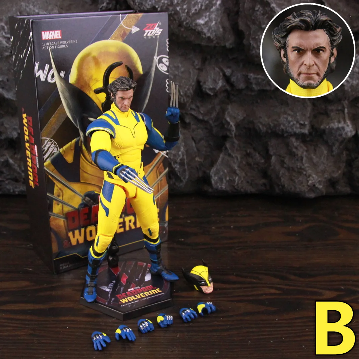 ZD Toys マーベル 2024 映画デッドプール 3 デッドプール