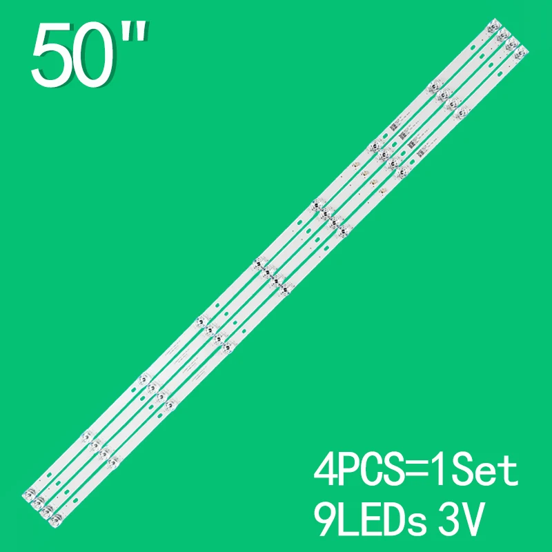 

LED Backlight Strip for L50M5-AD LED-50U670PLED50U570P 0D50D09-ZC23AG-03 K50DLP8F 50V9U 50D64 50D6U XMNJ50D09-ZC26AG-02