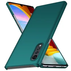 For LG velvet Hard PC Slim Back Case Matte Cover Shockproof Phone Case
