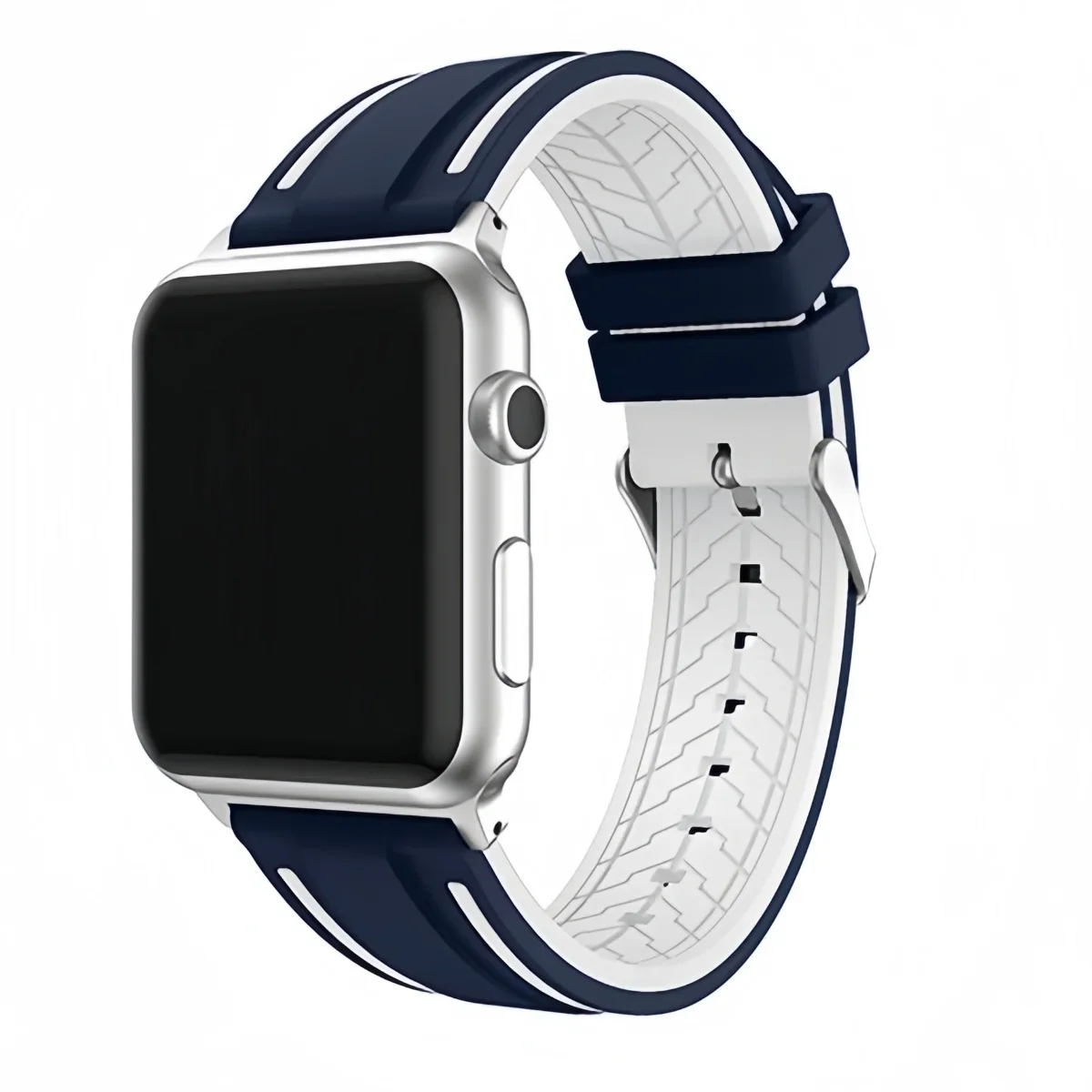 Силиконовая петля для Apple Watch Band 45 мм 41 44 40 49 38 46 42 мм Браслет Correa iWatch Series 10 9 8 SE 7 6 5 4 3 ultra2 Ремешок