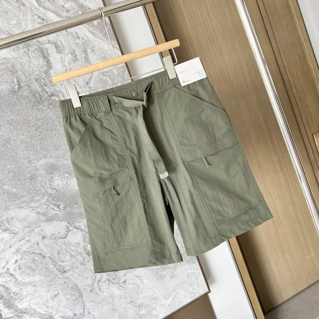 Free shipping  New Couple's Woven Nylon Quick Drying Workwear Shorts Have A Soft and Skin Friendly Feel, Dry and Breathable