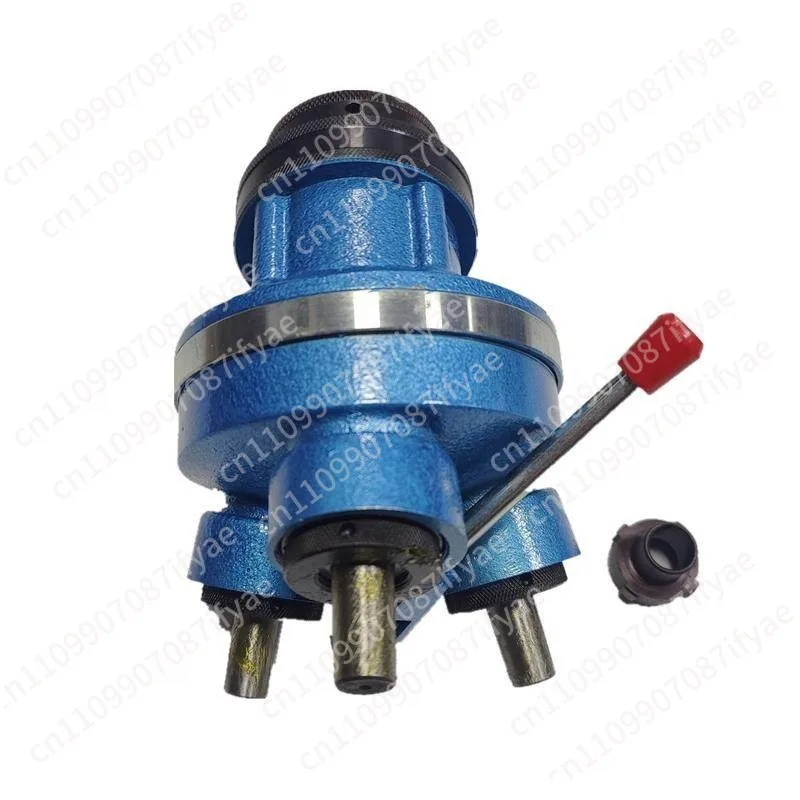 Multi-head bench drill Multi-bit drilling tool Manual rotation Three-head drilling Chamfer tapping integrated bench drill