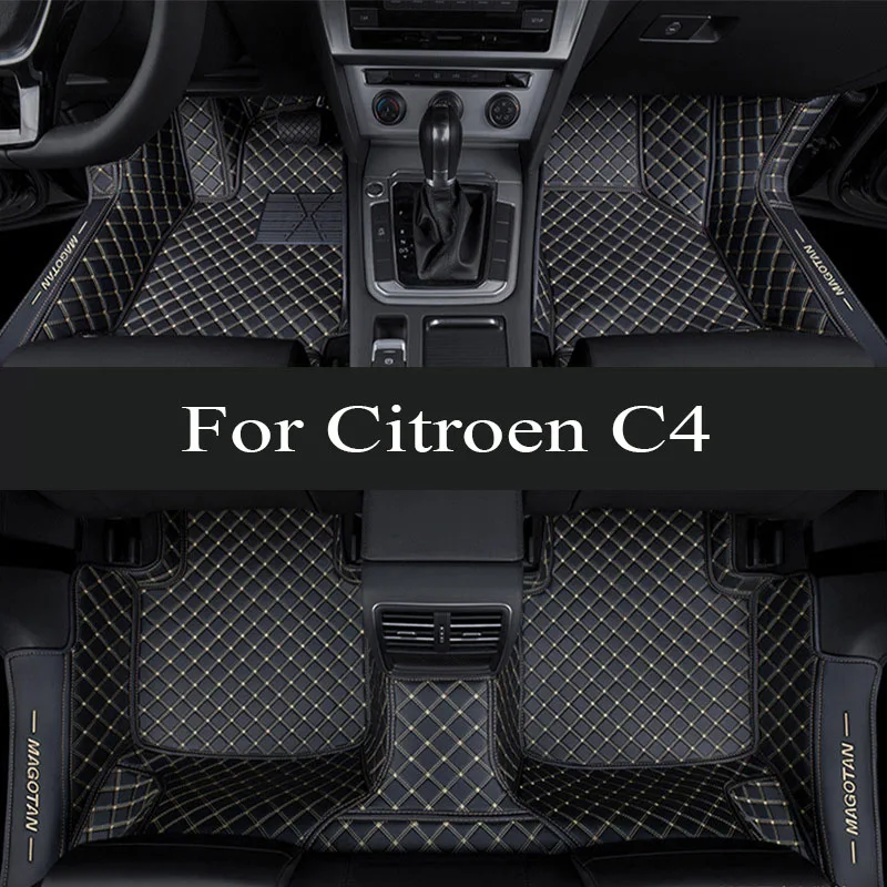 

Car floor mats for Citroen C4 (TWO DOOR) 2006 2007 2008 2009 2010 2011 Custom auto foot Pads automobile