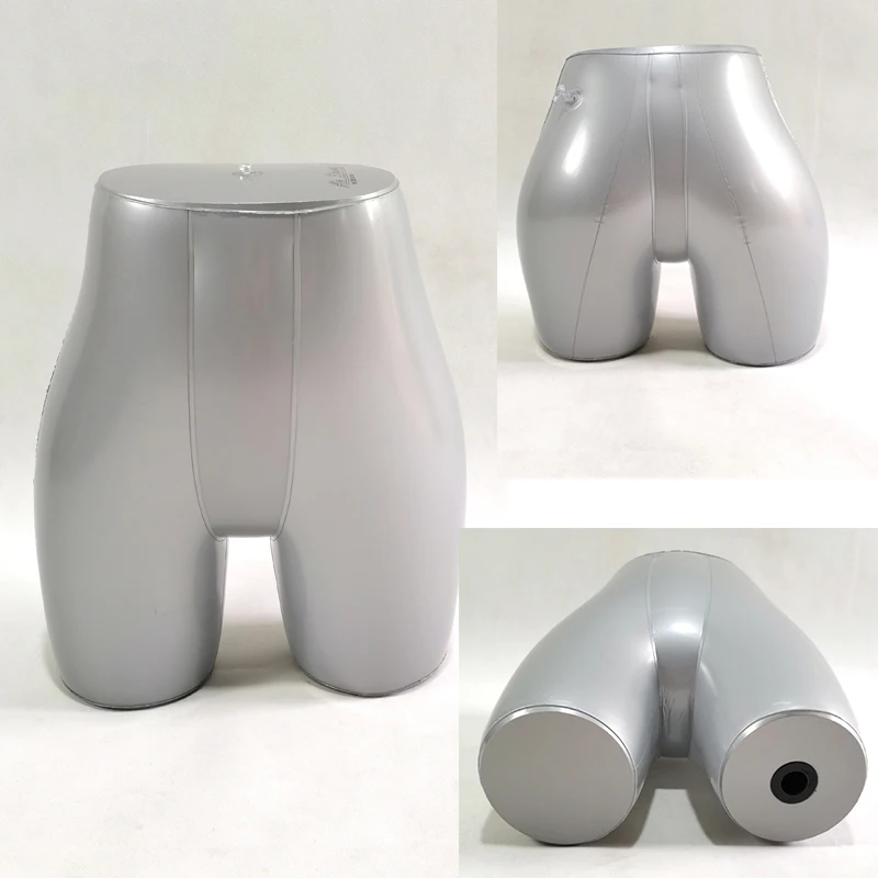 Inflatable Lower Body Mannequin for Clothing Display Rack Stand Steadily with Hanging Ring