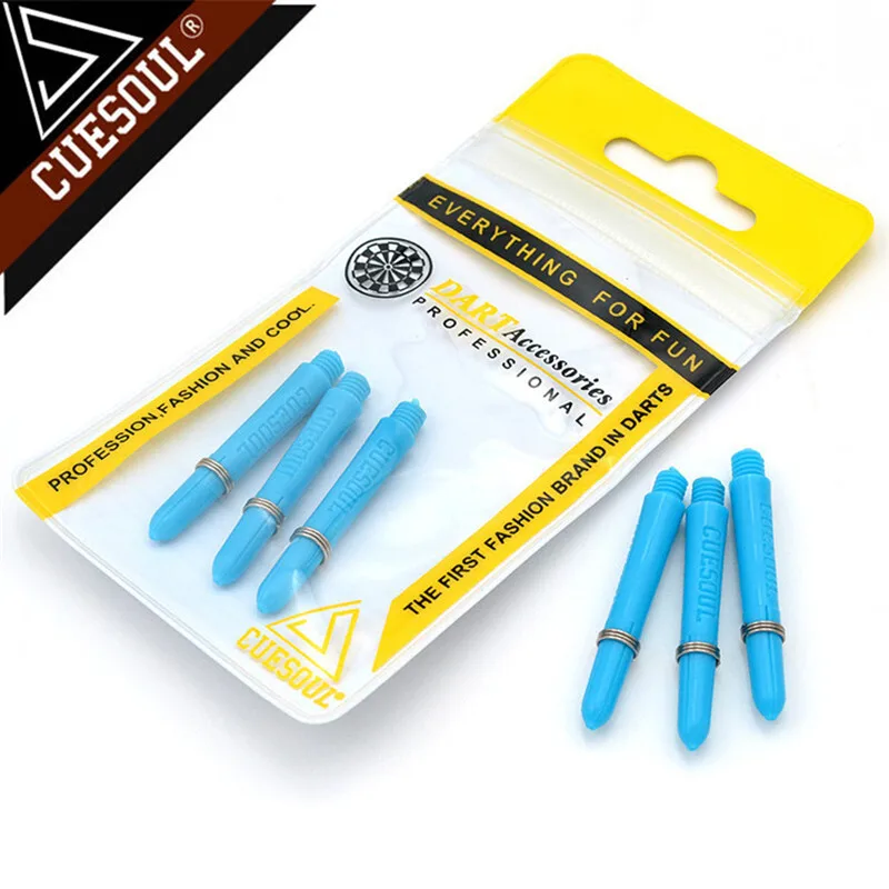 CUESOUL 35/41mm Darts Shafts Nylon 6pcs 2BA Dart Shaft For Professional Darts Plastic Dart Shafts Accessories