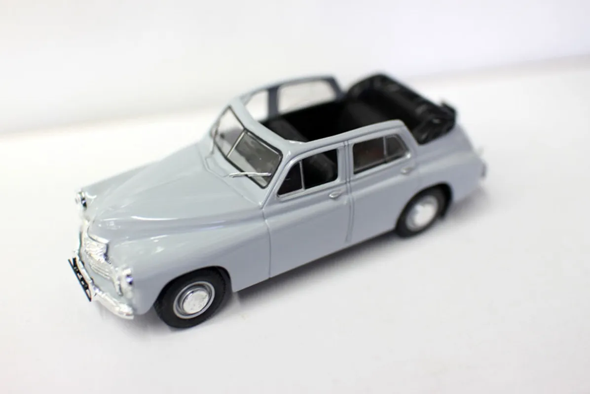 Quality Alloy 1:43 GAZ M20 Russian Convertible Sports Car Model,Simulation Classic Car Model Ornament,Hot Sale Free Shipping