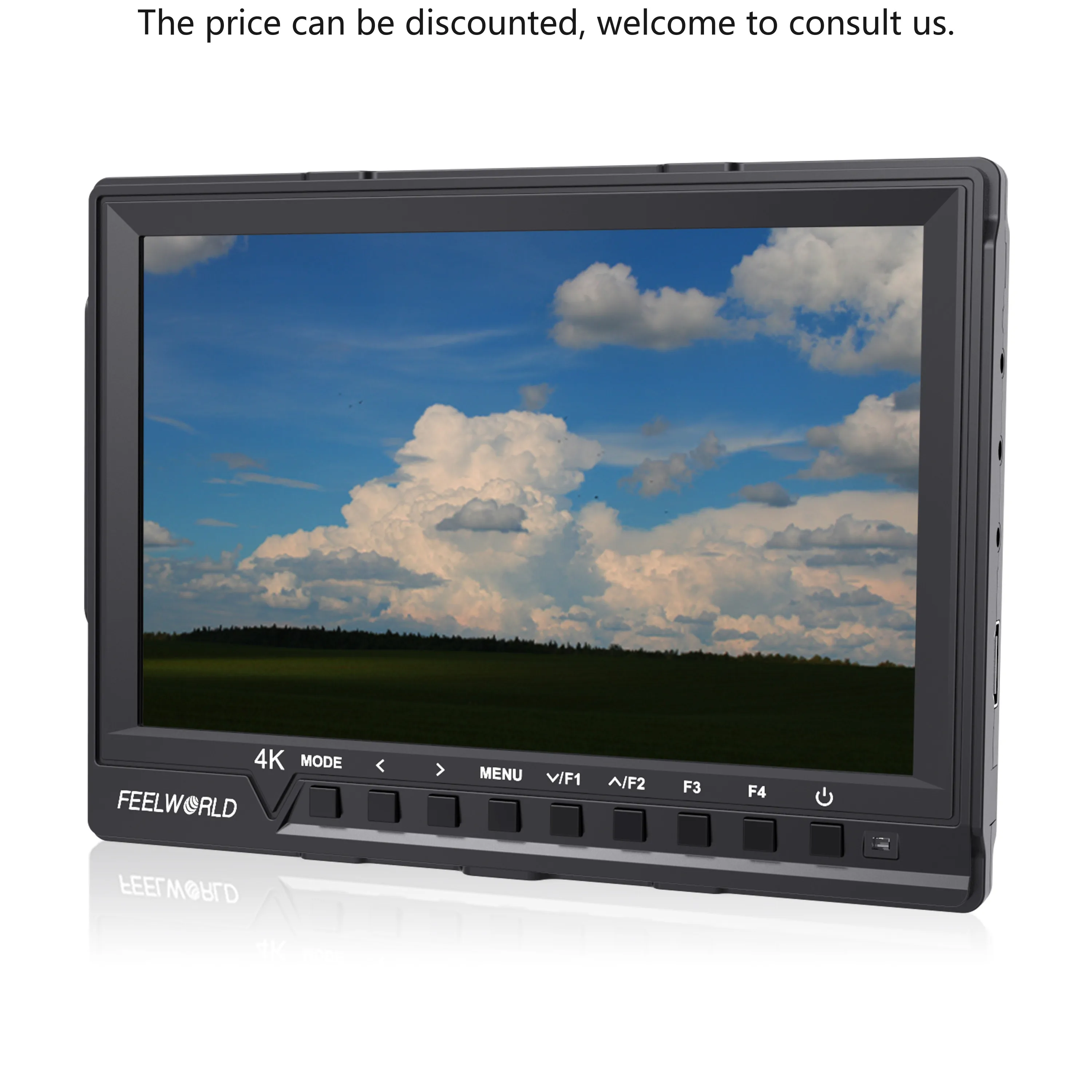 

FW760Dslr Shooting External Screen Sunshade Hotshoe Mount HD Display 1280*800 7 Inch Small Size Lcd Monitor With Focus Assist