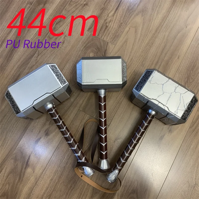 هالوين تأثيري خارقة ذات حدين السيف ثور المطرقة الدعامة الفأس Stormbreaker الأسلحة لعب الأدوار فيلم السلامة بولي المطاط المطاط #4