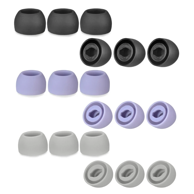 Silicone Sleeve Earbuds Ear Buds Tips Compatible with Galaxy Buds Pro Earphone Repairing Parts Spare Parts