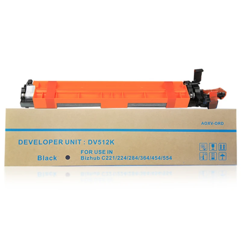 DV512 DV 512 For Konica Minolta Bizhub C221 C224 C284 C364 C454 C554 C224e C284e C364e C454e Developer Unit Developer Assembly