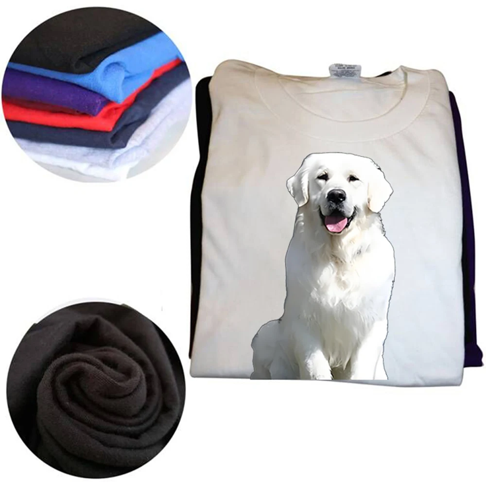Weißes englisches Cream Golden Retriever Simply Golden T-Shirt, lässige Mode, lockere Harajuku-Streetwear, Sommer-T-Shirt für Männer und Frauen – Detail 4