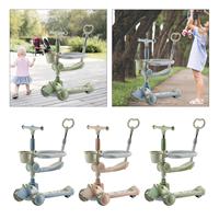 Foldable Kick Scooter Strong Load Capacity Toy Mini Scooter LED Wheel Lights