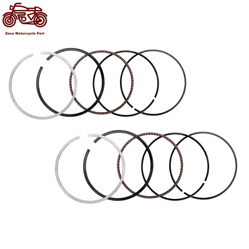 2set STD 62mm Motorcycle Engine Piston Ring Kit For Kawasaki Ninja250R Ninja300R Ver/sys-X 300 ABS - KLE300 2023 Z250 Z300 2021