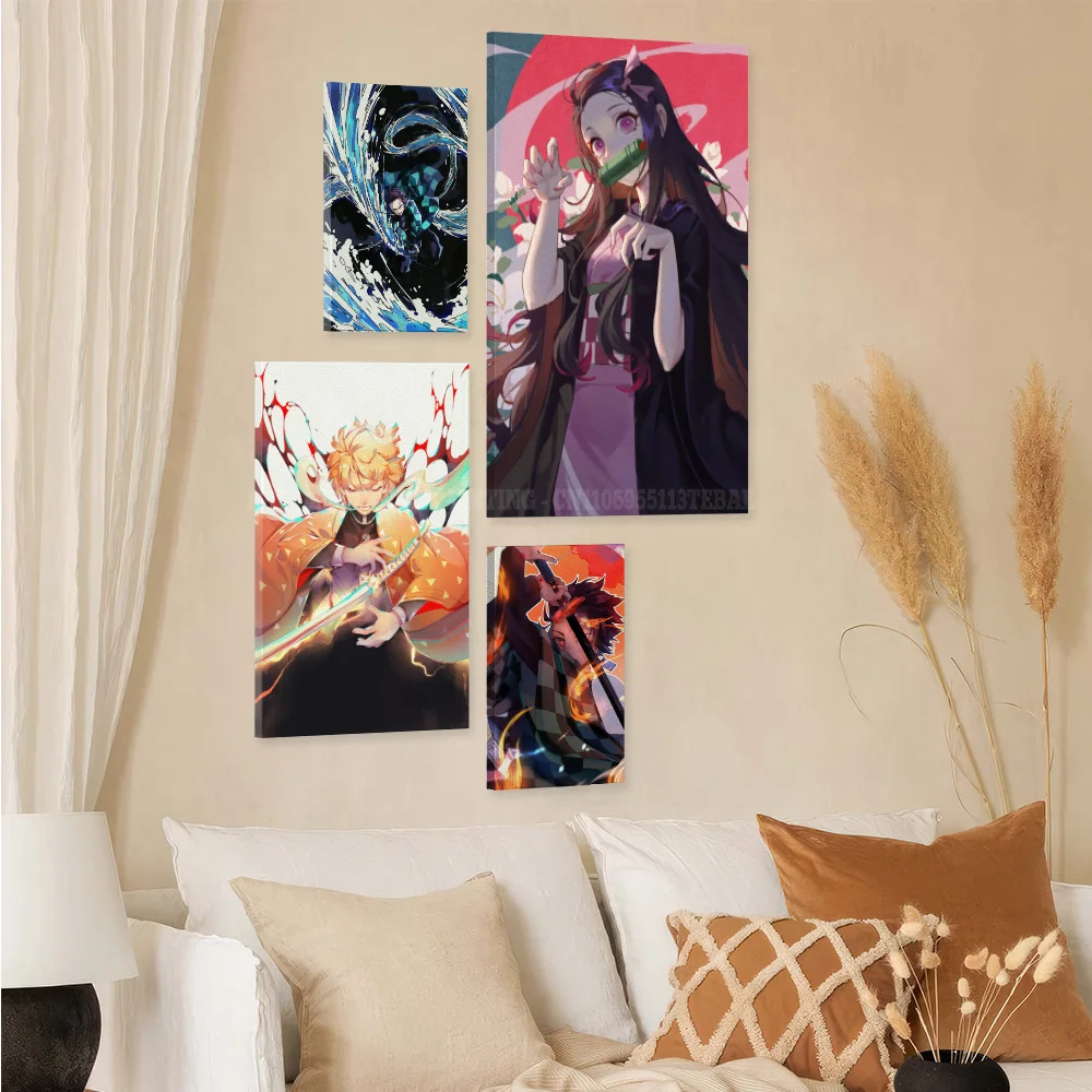 Anime Wall Artwork Home Decor Schilderen HD Print Moderne Posters Canvas Foto Voor Demon Slayer: Kimetsu Geen Yaiba Karakter Gift