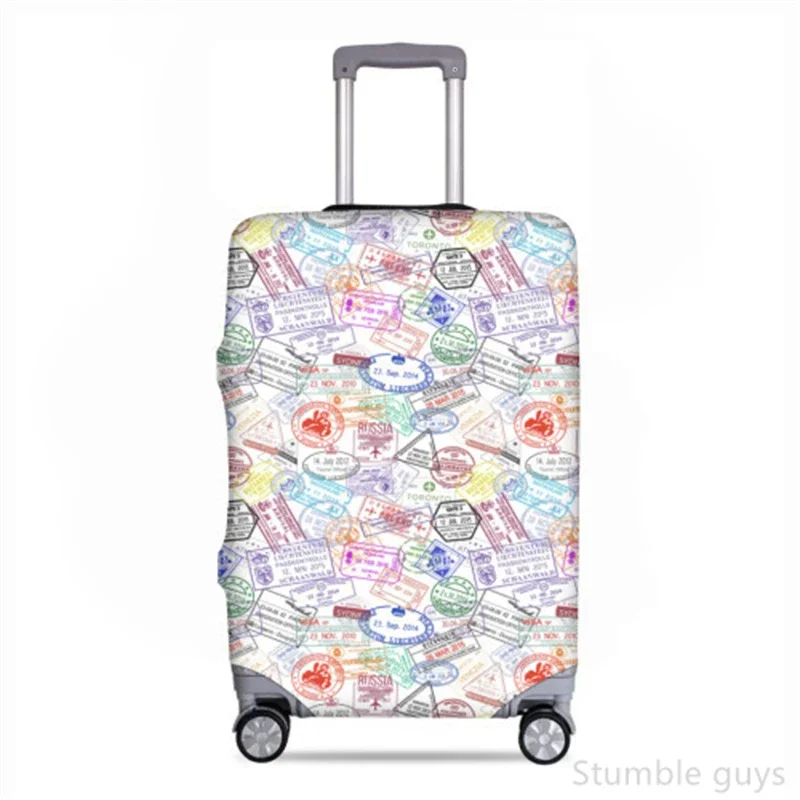 

Прочный эластичный пылезащитный чехол для багажа, защитный от царапин, моющийся, полезный аксессуар для путешествий, для поездок на самолете