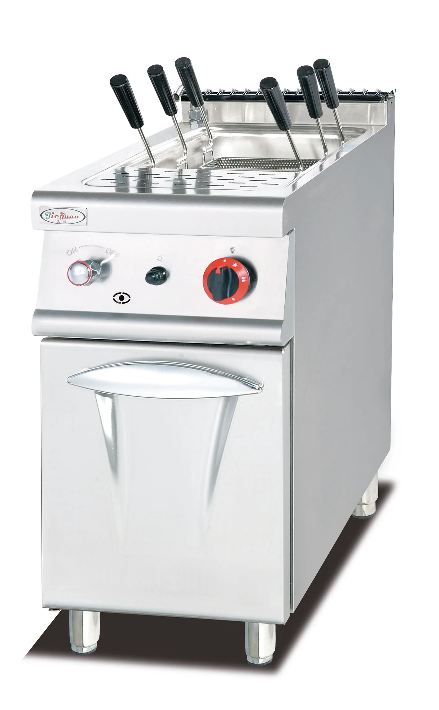 Large Noodle Boiling Electric Gas Heating Commercial Cooking Equipment Ramen Cooker Noodle Boiling Stove Pasta Machine view 4