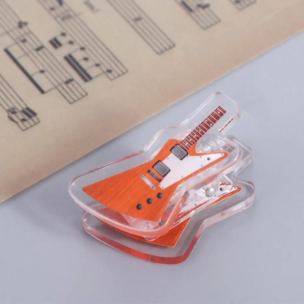 

Plastic Music Clip Spring Holder Music Score Fixed Paper Letter Clip Colorful Mini Mini Music Folder Music Book Paper Sheet