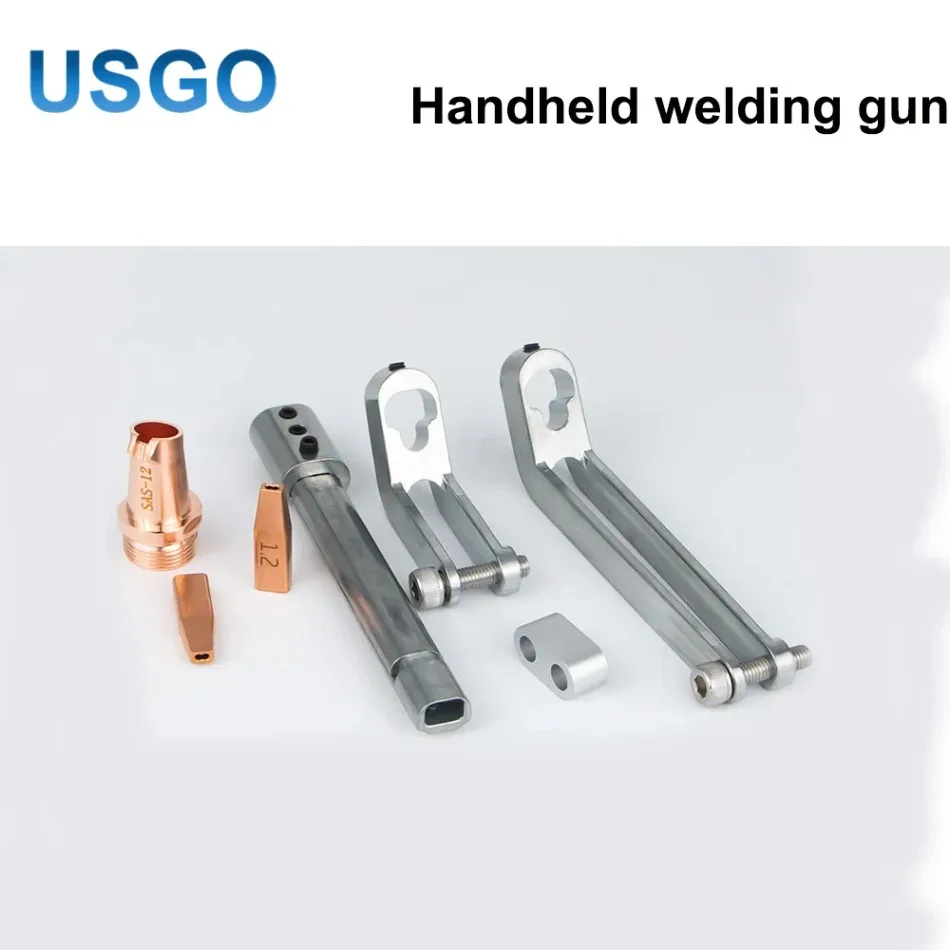 

Handheld Laser Welding Machinedouble Wire Feeding Welding Nozzle Wire Guide Nozzle Accessories Copper Nozzle Adjustment Block AS