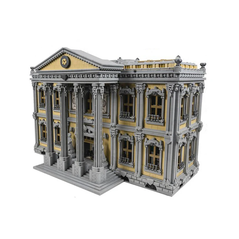 

NEW 13861PCS City Hot Selling Street View Moc Modular Court House model DIY creative ideas ChildToy Assembly Puzzle birthdayGift