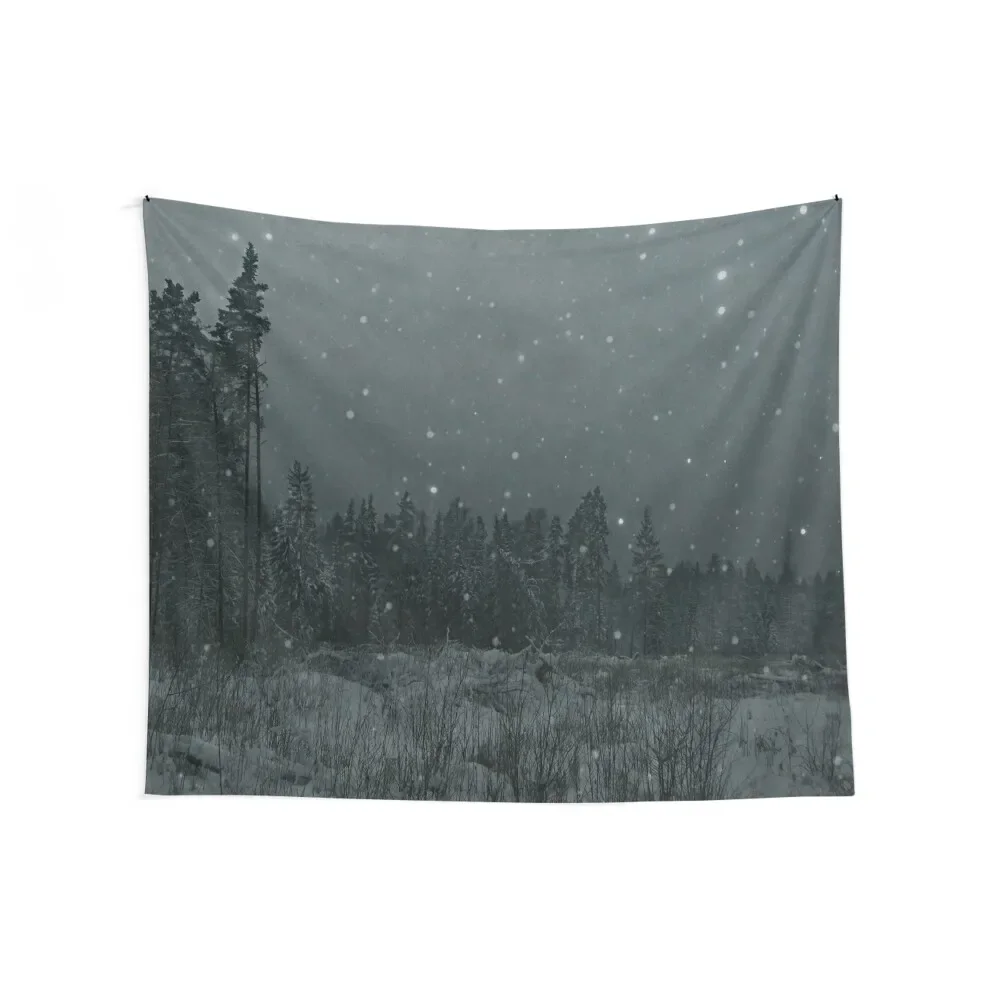 Snowfall Tapestry Room Decor Hanging Wall Decor Home Tapestry