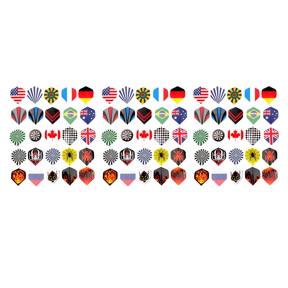 

Complete 75Pcs Dart Set with Safety Metal Tips Decorative Dart Flights Replacements and Automatic Scoring Dart Board Included