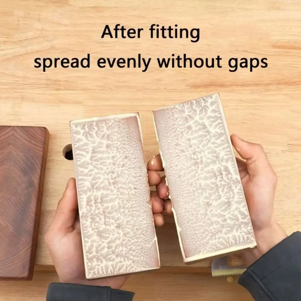 

Multipurpose Aluminum Glues Spreader Scraping Plate Ergonomic Handle Glues Applicator Notched Applicator Craftsmanship Projects