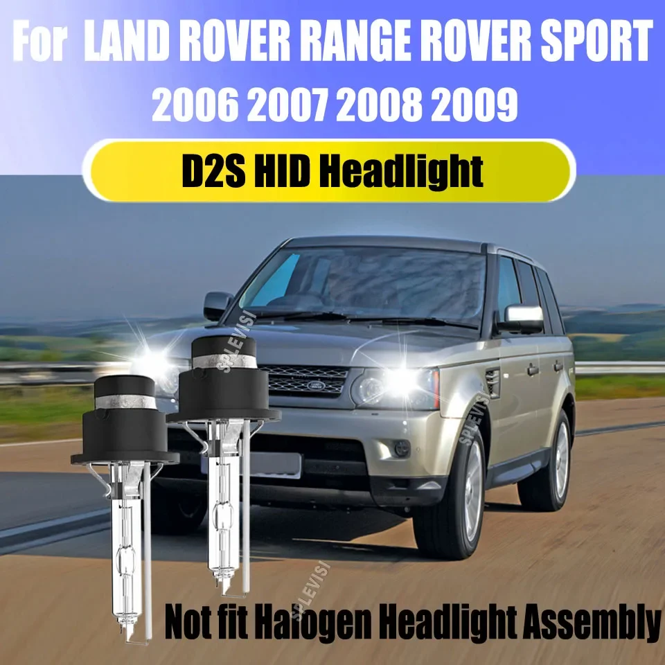 HID D2S 35W Xenon 6000K Lamp Automotive Car Auto Headlight 85122 66240 For LAND ROVER RANGE ROVER SPORT 2006 2007 2008 2009