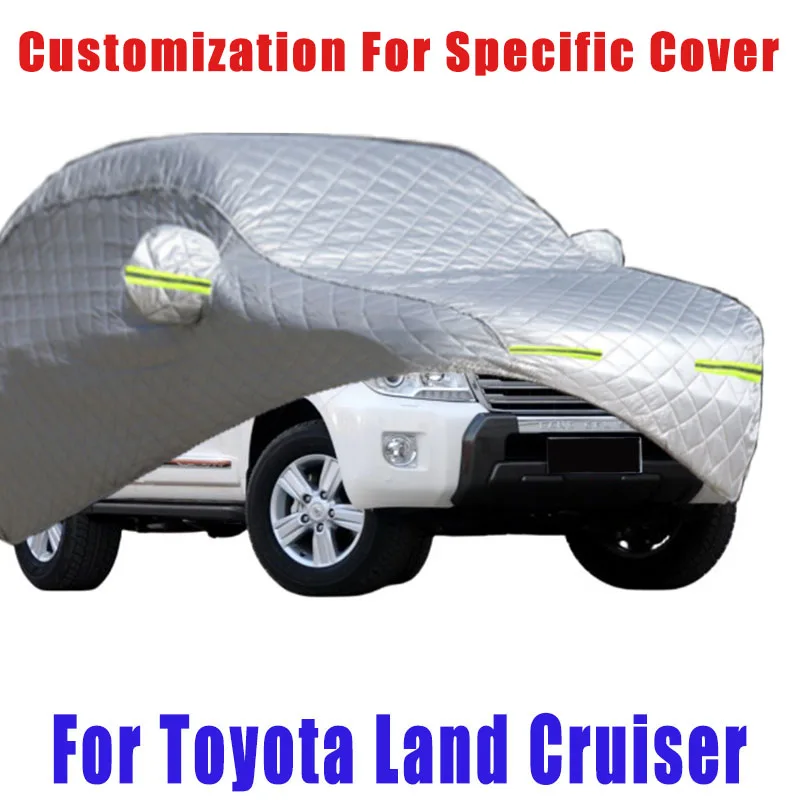 

For Toyota Land Cruiser Hail prevention cover auto rain protection, scratch protection, paint peeling protection