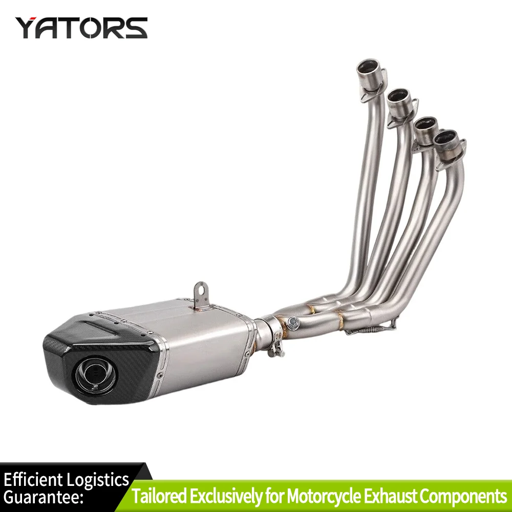 

Exhaust Systems For CBR650/R 2014-2024 Full System Whole Vehicle Muffler Link Pipe Exhausts Pipes