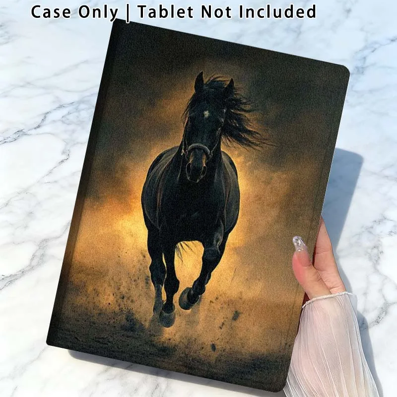 Running Horse For Xiaomi Poco Redmi Pad 2 4 5 6 6S 7 7S SE Pro Ultra Max 14 11 8.8 11.2 12.5 Inch Tablet Case