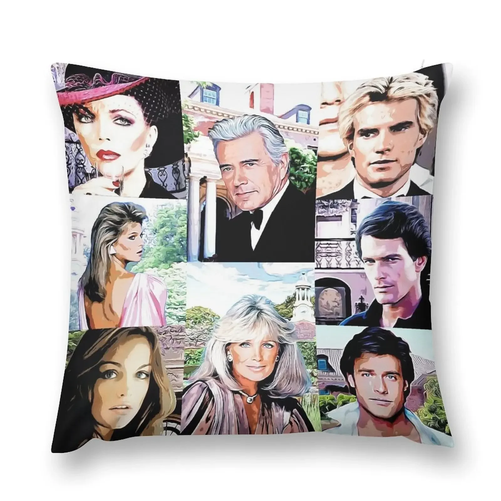 DYNASTY - THE CARRINGTONS Throw Pillow Pillowcases Bed Cushions Anime Bed pillowcases pillow