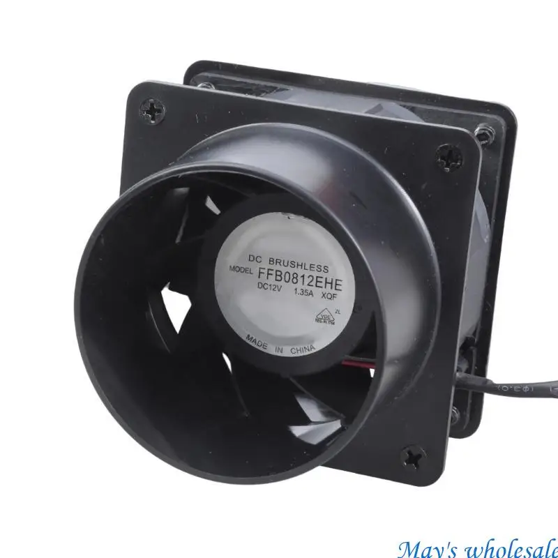 Ventola ventilazione con condotto da 8 silenziosa 12V 5700 giri / min ventola ventilatore per ventilatori plastica a
