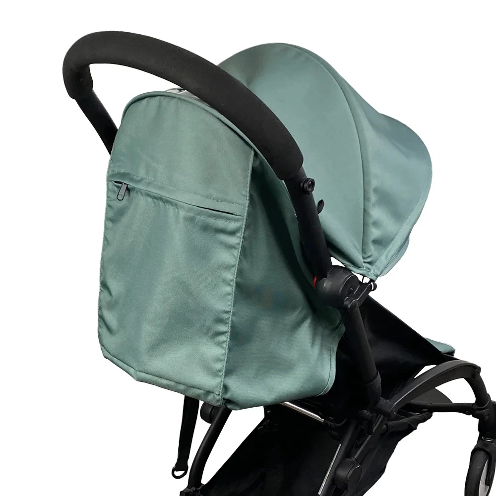 175 Stroller Accessories Canopy Cover Seat Cushion For babyyoya babytime Sunshade Cover Seat Mattress With Back Zipper Pocket