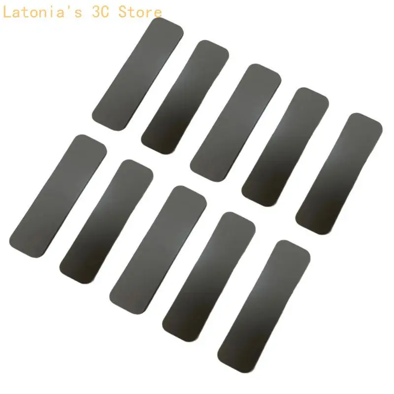 

X3UB 10Pcs AntiSlip SelfAdhesive Silicone Rubber Feet Pad Shockproof Oval Mats