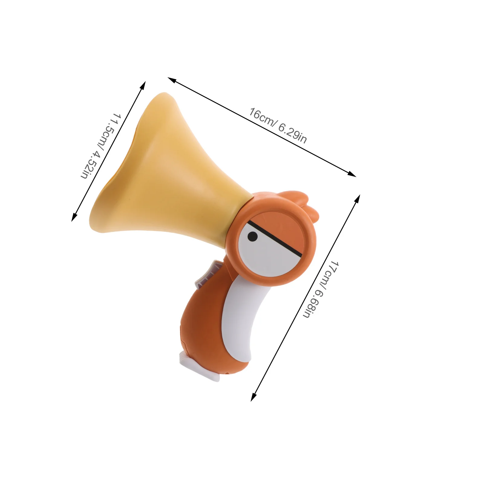 جهاز محمول على شكل طائر مغير الصوت الإبداعي للأطفال مزحة ترفيهية لعب الأدوار صانع الصوت المحمول الضوضاء