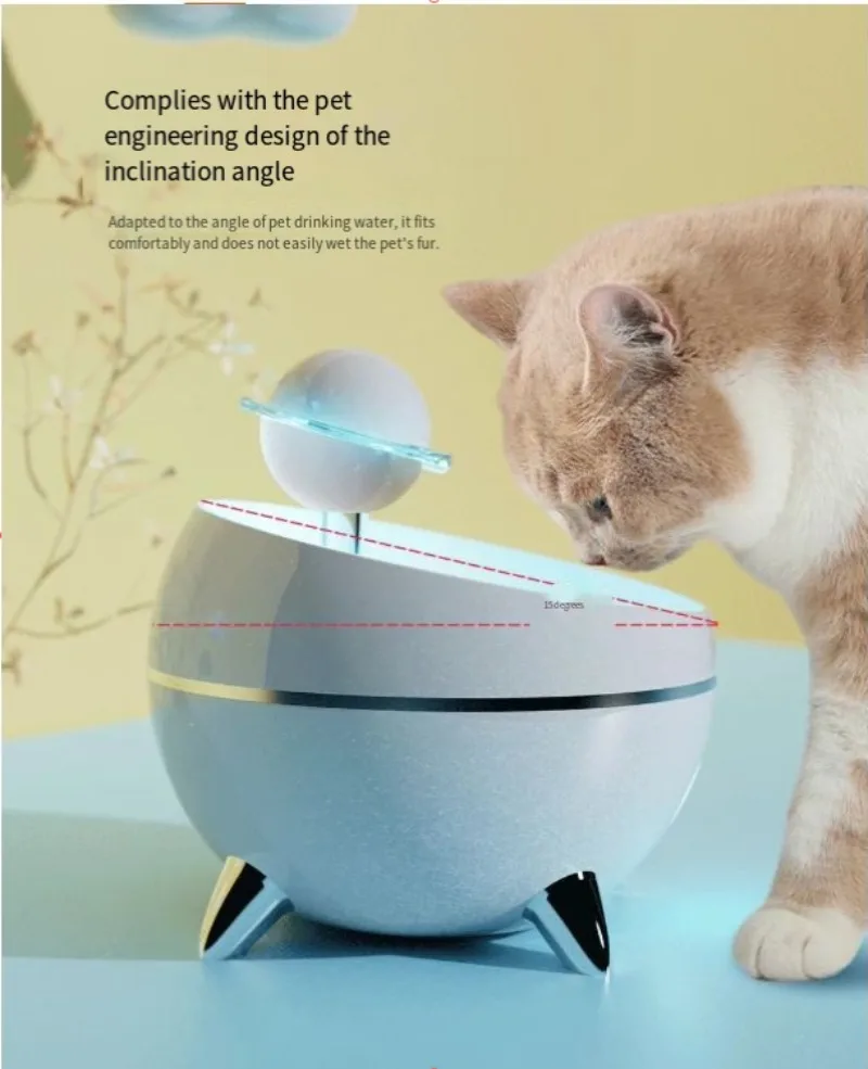 

Smart Pet Water Fountain Circulating Filter Automatic Electric Drinking Dispenser for Cat Dog Indoor Pet Supply