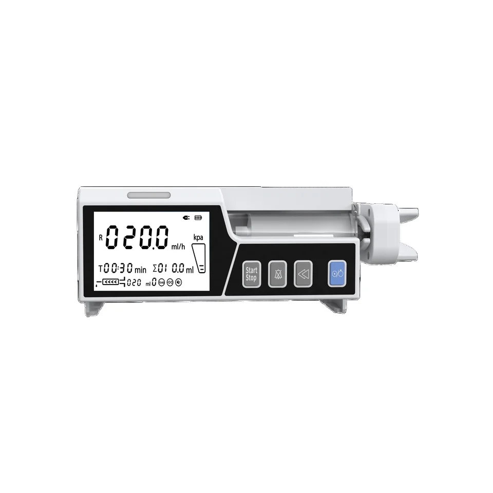 Best-Selling SP02 Clinic 3.5 Inch Color Touch Screen Electric Portable Adjustable Volumetric Icu Syringe Pump