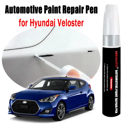 Pluma de reparación de pintura automotriz para Hyundai Veloster, pluma de retoque, eliminador de arañazos, accesorios para el cuidado de la pintura del coche