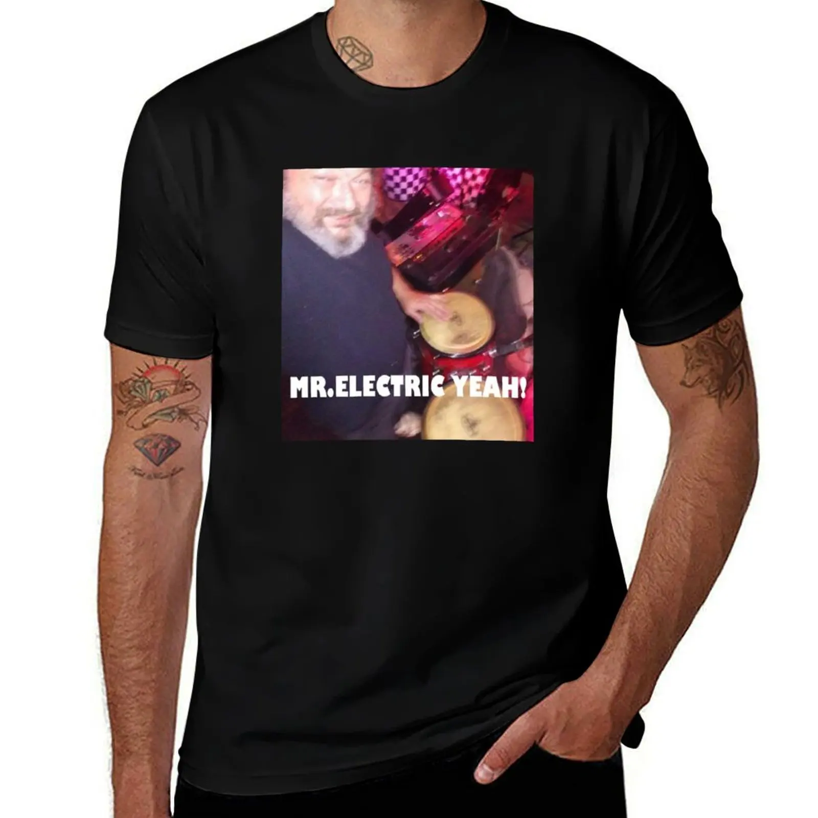 

MR Electric Yeah T-Shirt t shirts for man pack cotton t shirts with prints T-Shirt