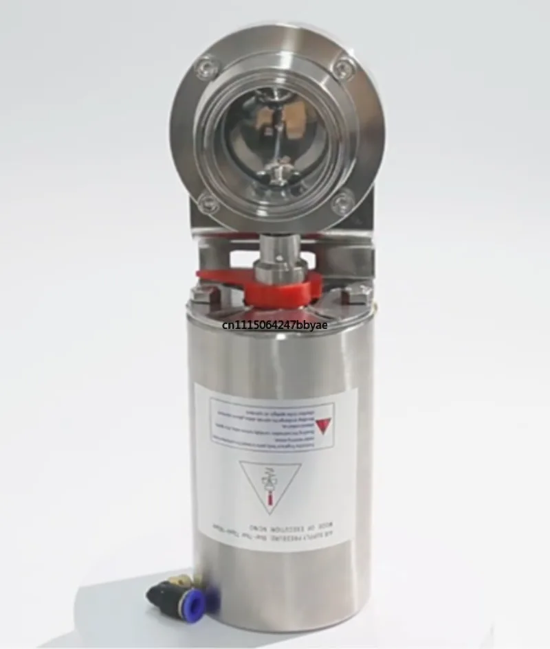 For 304SS Soft Seal Pneumatic Valve,Sanitary Quick Clamp Connection for Fluid Processing
