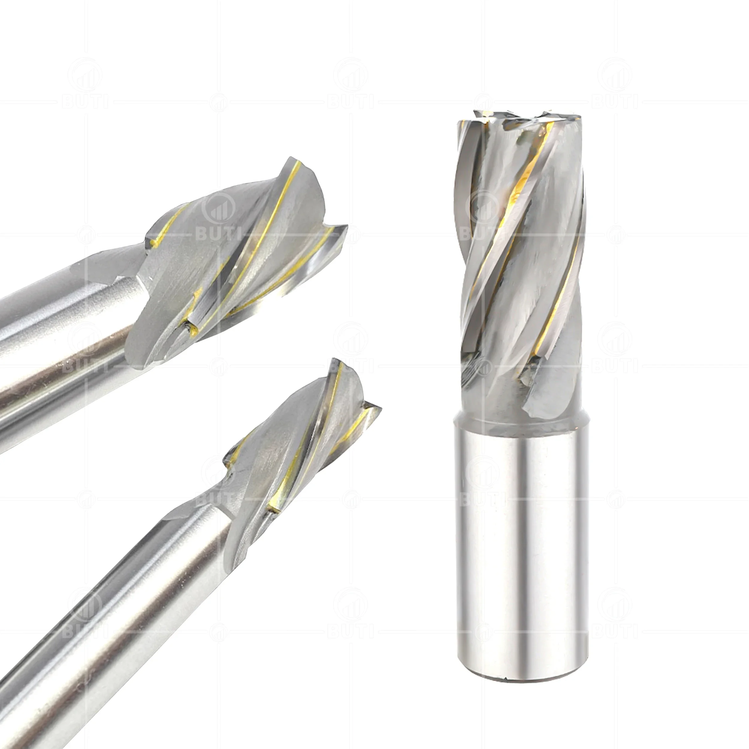 DESKAR 100% Original CNC Lathe Tools 50x53x130-F6-M32 BK10/30 Inlaid Alloy Straight Shank Spiral Milling Cutter Carbide Material